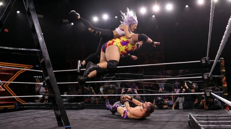 Bronson Reed and Candice LeRae created a huge moment