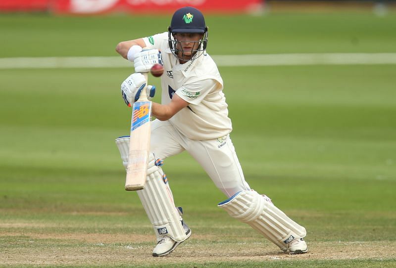 Billy Root (pictured) and Kiran Carlson led Glamorgan&#039;s fightback on day two at New Road.
