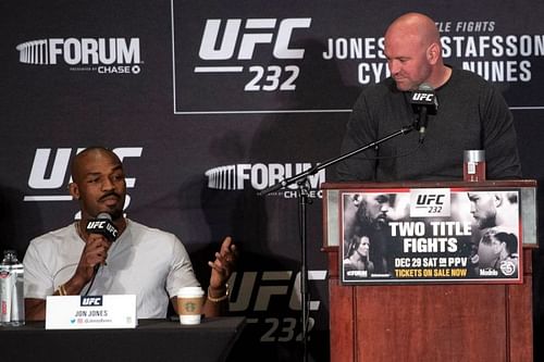 Jon Jones and Dana White