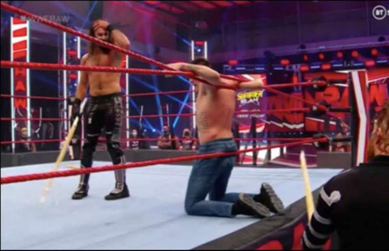Seth Rollins assaulted Dominik Mysterio ahead of WWE SummerSlam on RAW