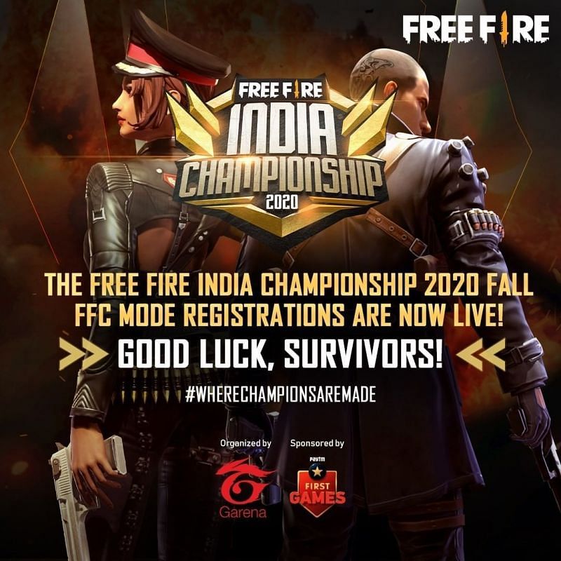 Free Fire India Championship Registrations Schedule And Format Announced