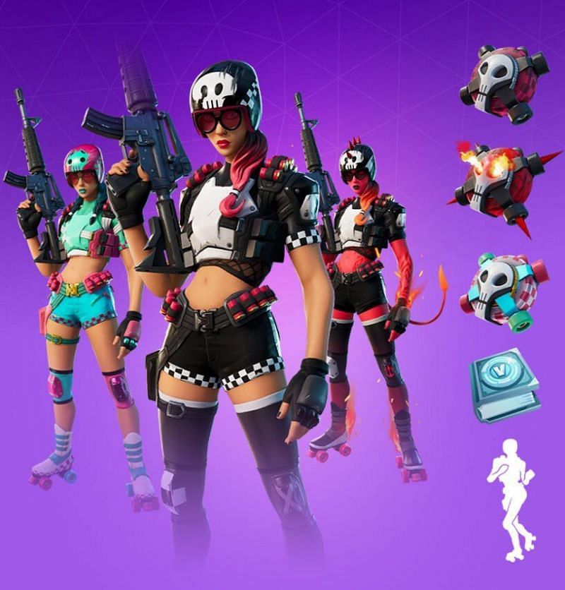 The upcoming Derby Dynamo skin in Fortnite (Image Credit: Progameguide)