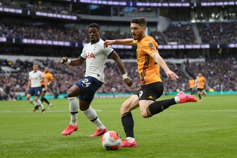 Ruben Vinagre could be the starting left wing-back for Wolves next season due to an injury to Jonny.