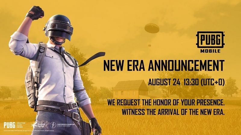 PUBG Mobile made an announcement regarding the New Era (Image Credits: PUBG Mobile / YouTube)