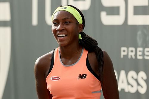 Coco Gauff at the 2020 Top Seed Open