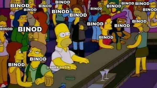 The latest meme trend on social media- Binod (Image Credits: Livemint.com)