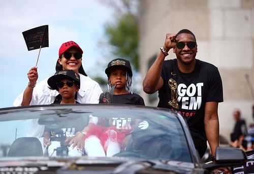 Masai Ujiri at the Toronto Raptors Victory Parade & Rally | NBA news