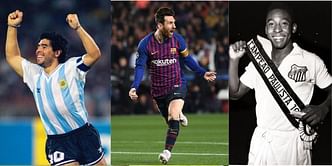 Argentina icon chooses between Pele, Diego Maradona and Lionel Messi