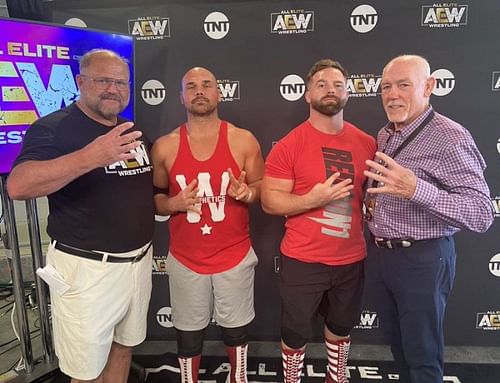 Arn Anderson and Tully Blanchard with FTR