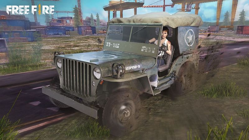 A jeep in Garena Free Fire (Image Credit: Free Fire)