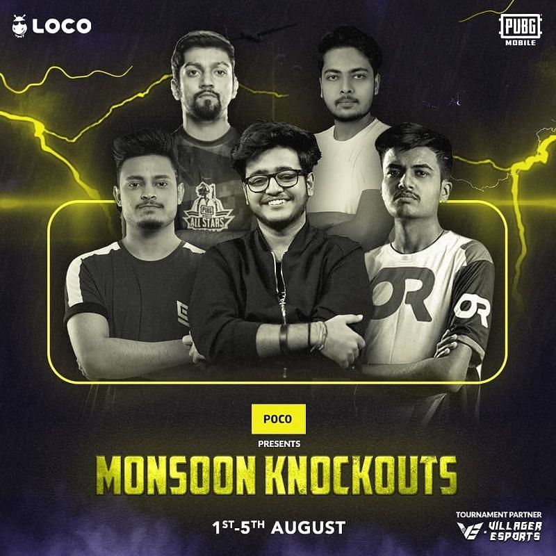 PUBG Mobile Original Monsoon Knockouts Day 4 overall standings