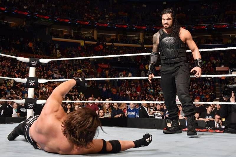 AJ Styles vs Roman Reigns