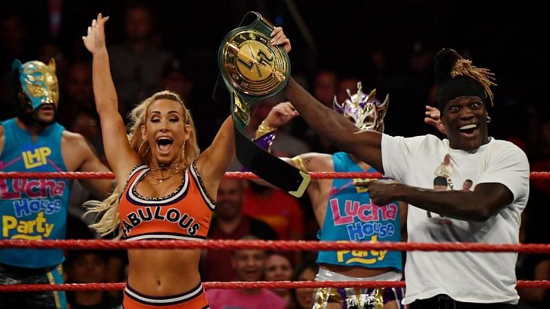 Carmella and R-Truth were a comedic pairing