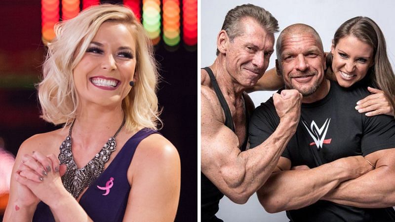 WWE - Triple H and Stephanie McMahon on the set of a Muscle & Fitness photo  shoot! More Pics