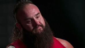 Braun Strowman tears up talking about being bullied