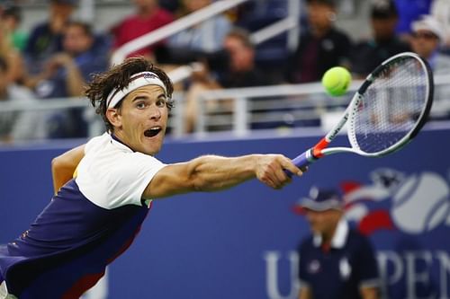 Dominic Thiem at the 2017 US Open