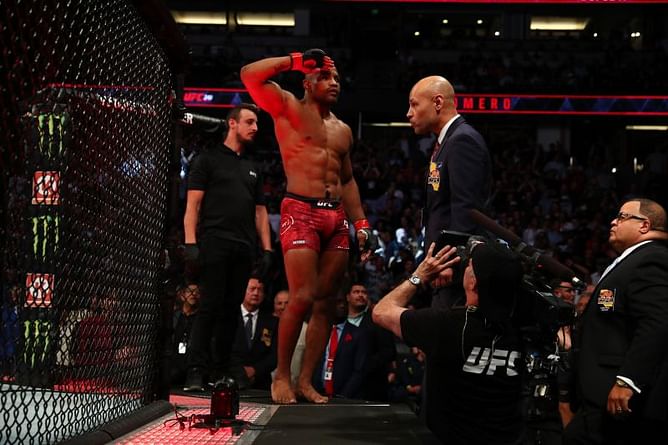 Yoel Romero out of fight with Uriah Hall