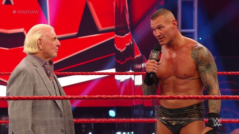 Ric Flair and Randy Orton ended a long-time friendship tonight