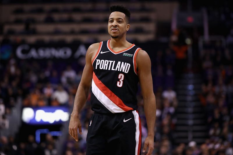 CJ McCollum in action for the Portland Trail Blazers