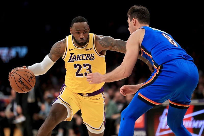 LA Lakers enter this tie with a chance to sweep the OKC Thunder