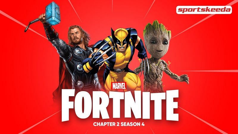 Thor, Groot, and Wolverine are set to be a part of the upcoming Fortnite Chapter 2 Season 4