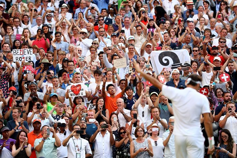 Roger Federer is arguably the most popular tennis player ever