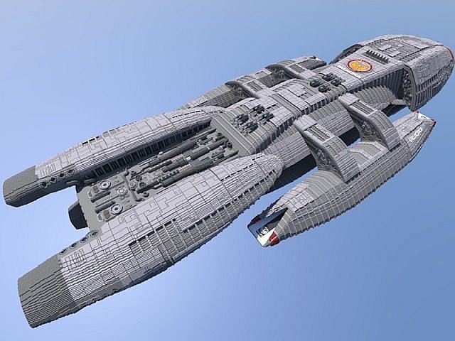 Battlestar Galactica (Image credits: 9Minecraft)