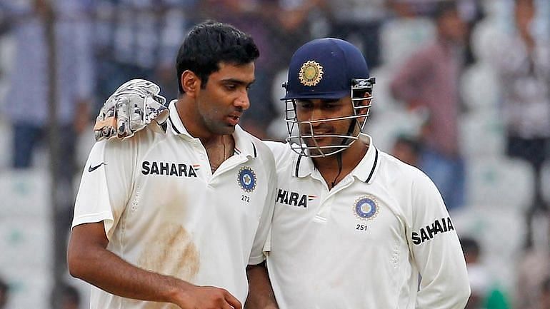 Ravichandran Ashwin and MS Dhoni shared the dressing room for India and in the IPL