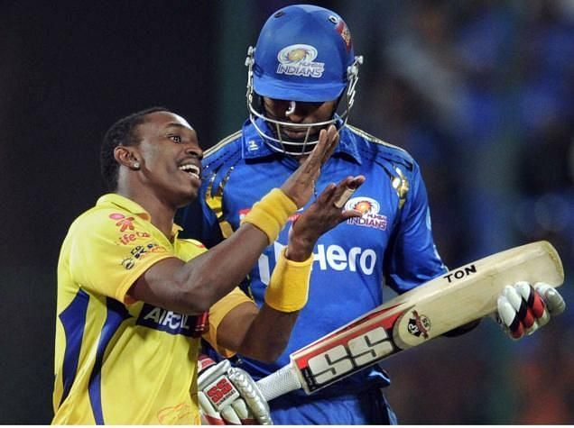 Kieron Pollard and Dwayne Bravo have been involved in some intense battles