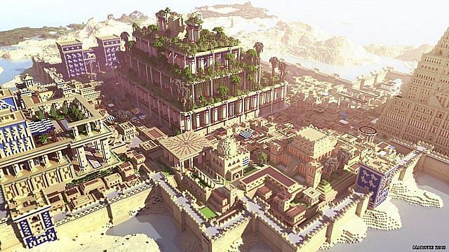A Minecraft Babylon (Image credits: Minecraft Building Inc)