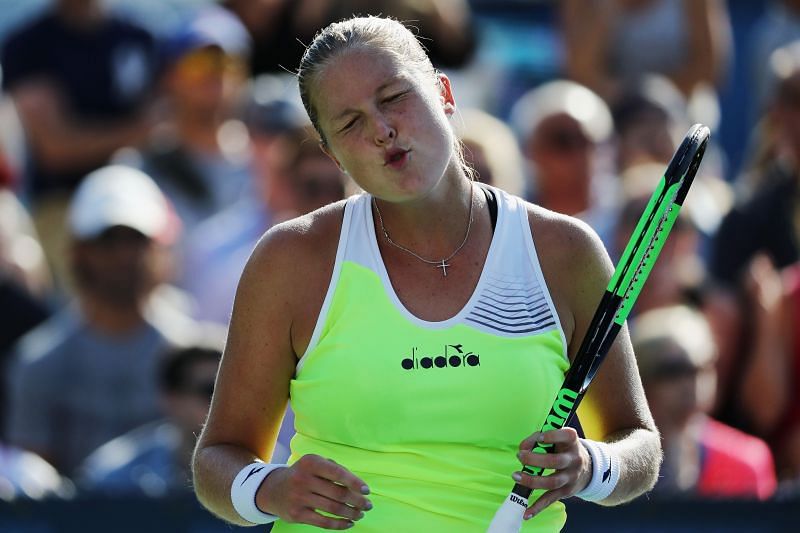 Shelby Rogers took out top seed Serena Williams in the last eight.