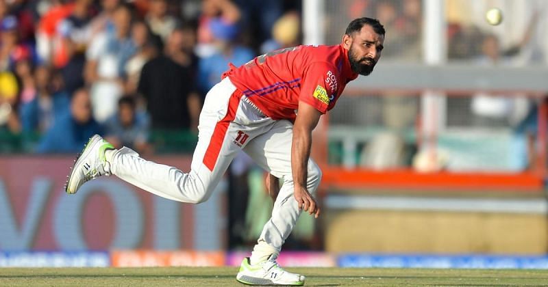 Mohammad Shami was bought by KXIP for INR 4.80 crore in the IPL 2019 auction