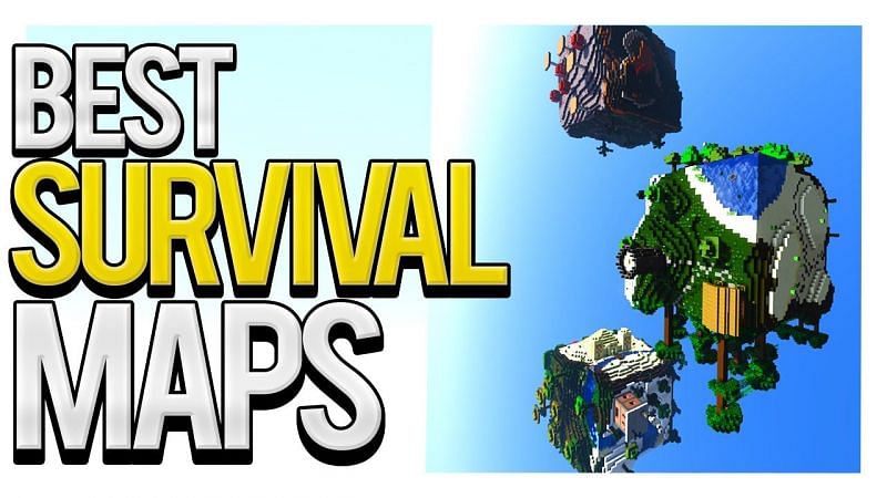 Best survival maps in Minecraft (Image credits: UnspeakableGaming, YouTube)