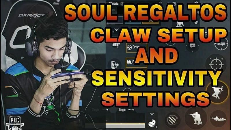 Soul Regaltos control setup and sensitivity settings (Image credits: Bhoomik gamer YT)