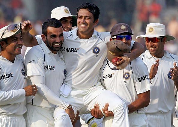 Anil Kumble is the second bowler in Test cricket to have taken 10 wickets in an inning