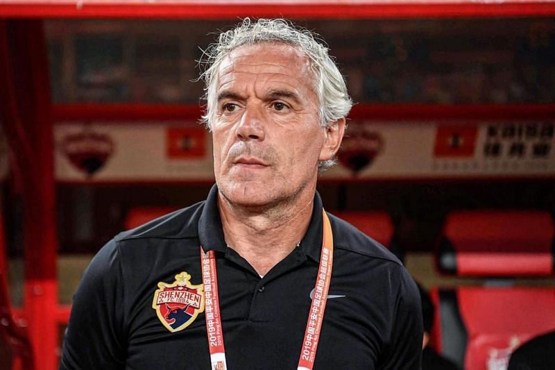 Shenzhen FC boss Roberto Donadini is without a couple of players for this game
