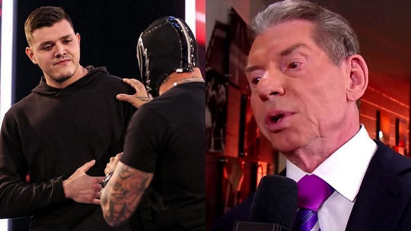 Dominik Mysterio and Vince McMahon