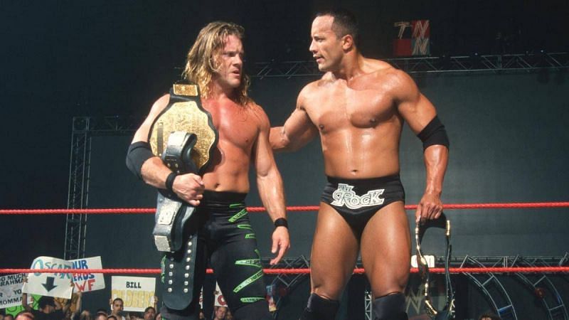 Chris Jericho and The Rock