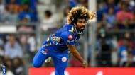 Lasith Malinga in action for the Mumbai Indians in the IPL