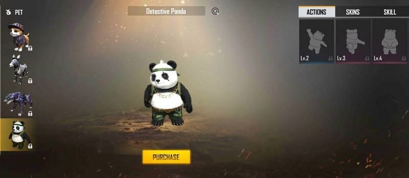 Detective Panda in Free Fire