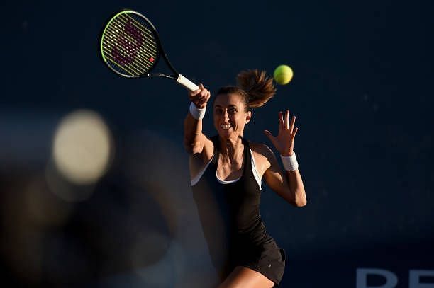 Petra Martic beat Anett Kontaveit in their first career meeting earlier in the year.