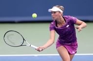 Elise Mertens at the 2020 Western & Southern Open