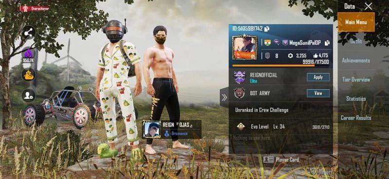 Tanmay Bhat&#039;s PUBG Mobile ID