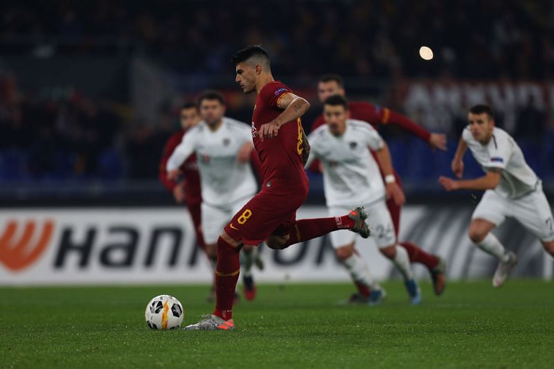 Diego Perotti converted all of the penalties he took this season for Roma.