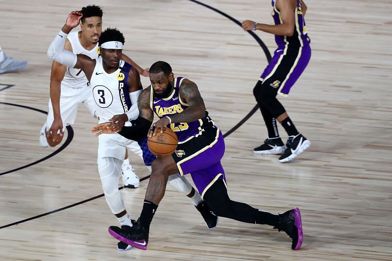 LeBron James' efforts were not enough to lead the LA Lakers to victory