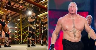 Bobby Lashley issues a threat to Brock Lesnar; Shelton Benjamin responds