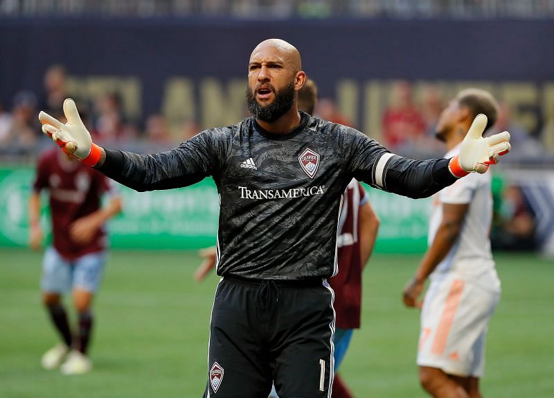 Former Everton and Manchester United keeper Tim Howard has saved 18 penalties