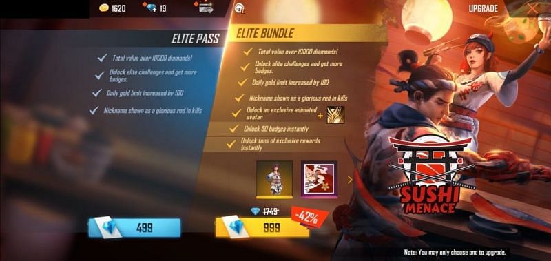 Elite Pass and Elite Bundle