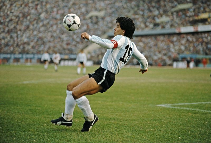 Diego Maradona is one of the best players of all time