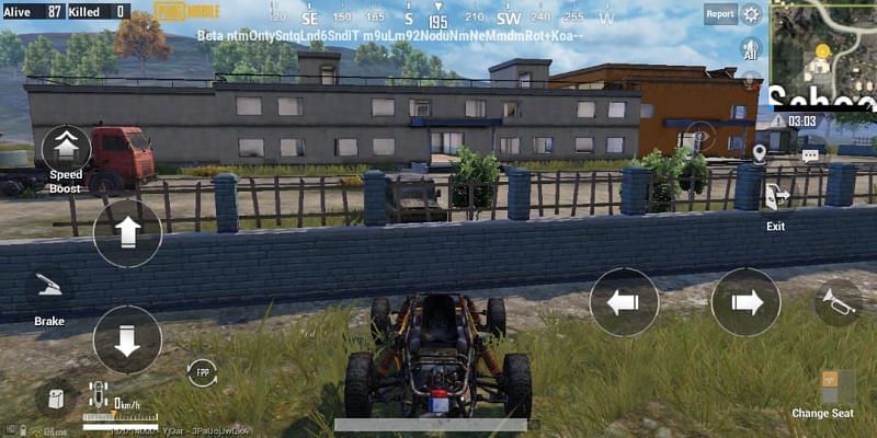 School in Erangel 2.0 Spawn Island